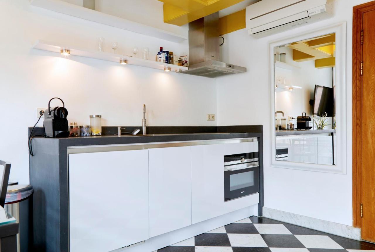 Modern Canal House Loft - City Center Amsterdam Exteriör bild